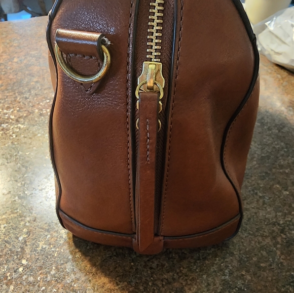 Fossil Rachel Satchel in Brown Leather - Picture 9 of 11